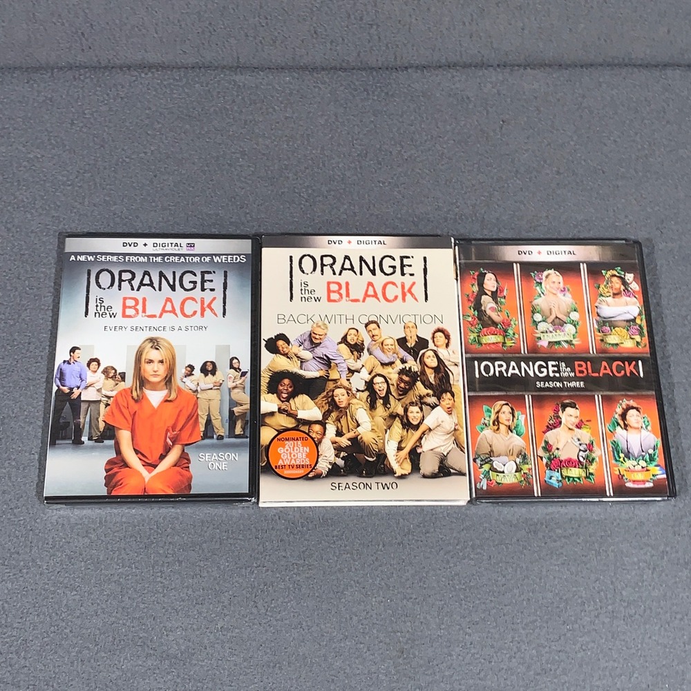 New Orange Is the New Black Seasons 1 2 3 DVD Set Lionsgate TV Series OITNB